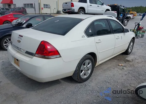 2008 Chevrolet Impala Lt from USA, damaged, VIN 2G1WT58N189126232